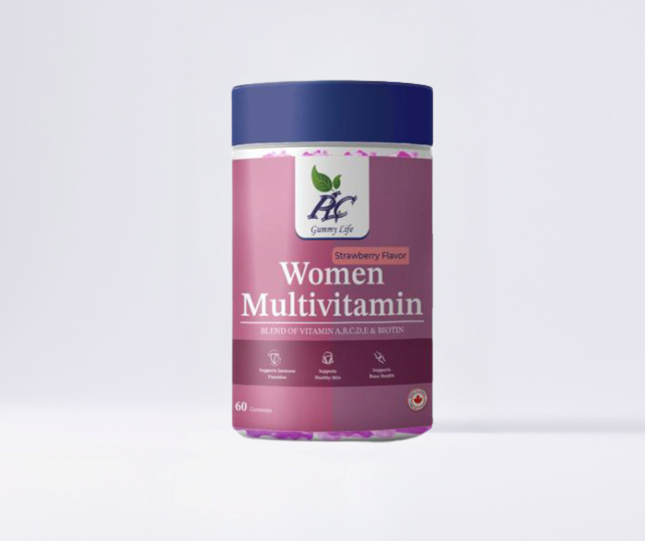Women’s Multivitamin Gummies – Strawberry Flavor